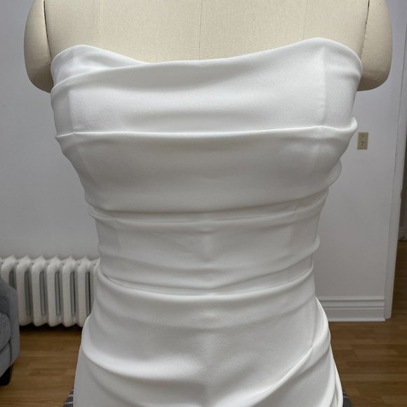 Paloma Blanca Mermaid Style Wedding Gown Size 16 - Picture 7 of 7